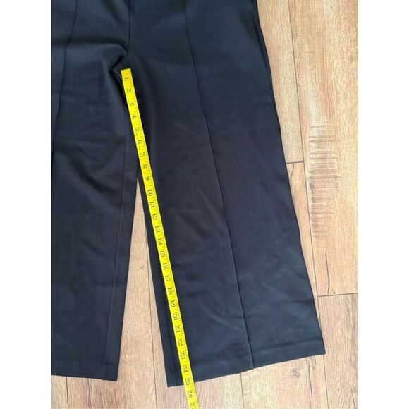 NWT Masai Copenhagen Womens Pintuck Piana Pleat Pull-On Crop Pants Black Sz XL - Picture 7 of 12